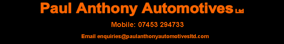 Paul Antony Automotives Ltd